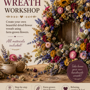 Dried Flower Wreath Workshop