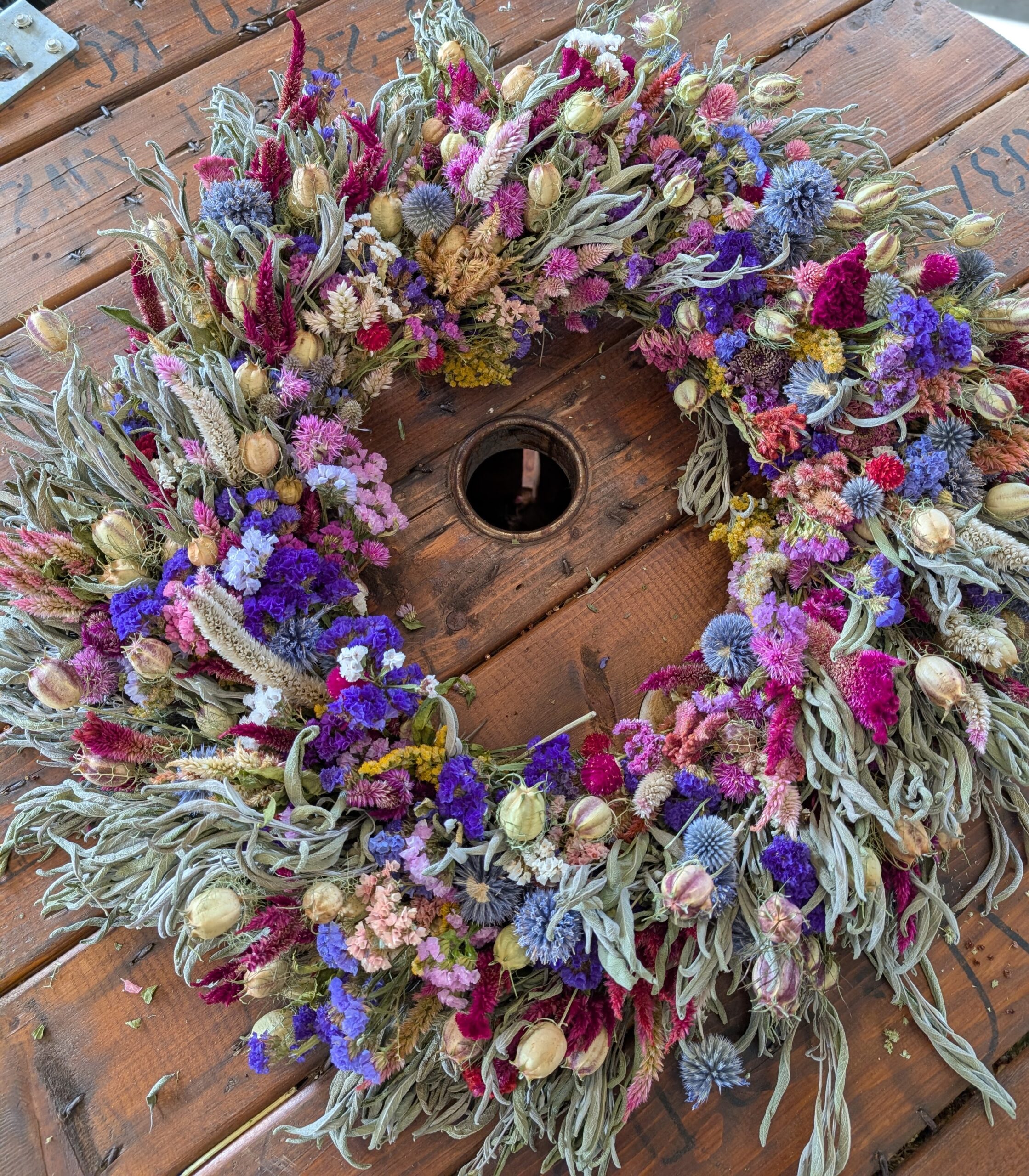 8. Dried Flower Wreath Workshop - Image 8